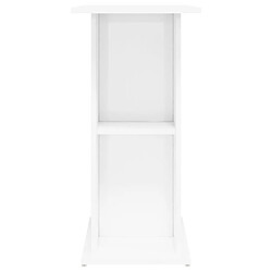 Acheter vidaXL Support d'aquarium blanc brillant 75x36x72,5 cm bois ingénierie