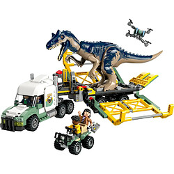 Avis LEGO 76966 Missions dinosaures : le camion de transport de l?allosaure