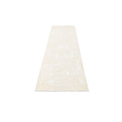 Avis Vidal Tapis de couloir en laine 305x81 beige Darya