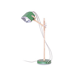 Swabdesign Lampe Mob verte