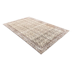 Avis Vidal Tapis de laine 272x163 beige Ultra Vintage