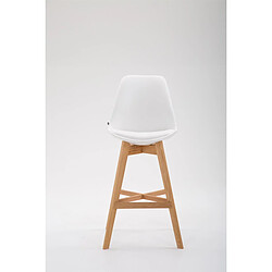 Non Tabouret de bar Cannes simili cuir Natura