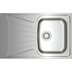 Teka Evier à encastrer Starbright 45, 79 cm, Inox, finition polie