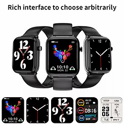 Montre Intelligente X8 Tws Casque Sans Fil Compatible Bluetooth Bracelet De Sport 2 En 1 Compatible Pour Android Ios Noir pas cher