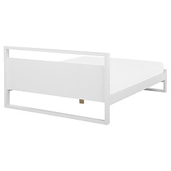 Acheter Beliani Lit double en bois blanc 160 x 200 cm GIULIA