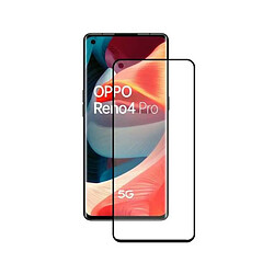 Film Protecteur en Verre Trempé pour Téléphone Portable Oppo Reno 4 Pro 5G KSIX Full Glue 2.5D