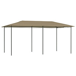 Vidaxl lvédère 3x6x2,6 m Taupe 160 g/m²