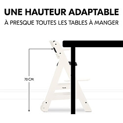 Hauck Chaise haute Beta+ blanc complète