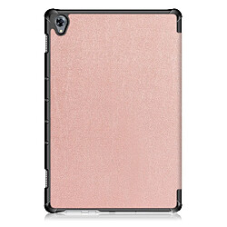 Avis Etui en PU rose avec support tri-pliure pour votre Huawei MediaPad M6 10.8 pouces (2019)