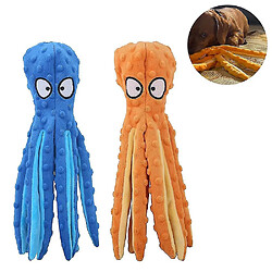 Jouets grinçants pour chiens Octopus - Jouets en peluche pour chiens pour la dentition des chiots, jouets à mâcher interactifs durables pour chiens de petite à moyenne taille et réduire l’ennui,