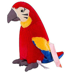 Universal Macaw Parrot en peluche, oiseau rouge en peluche de poupée en peluche pour enfants pour enfants