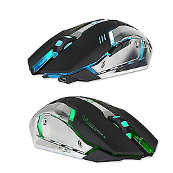 Avis Universal Zérodate 7 couleurs 5 boutons 2400dpi rechargeable rétro-éclair ergonomique de jeu optique de jeu souris de jeu optique