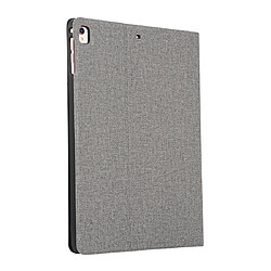 Avis Wewoo Housse Étui Coque Etui de protection en TPU pour iPad 10.2 Voltage Craft Cloth avec support Gris