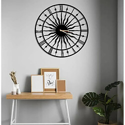 Avis DEKORY Mercur Horloge Murale en Métal 50cm