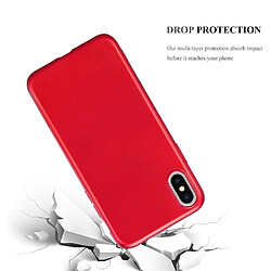 Acheter Cadorabo Coque iPhone XS MAX Etui en Rouge