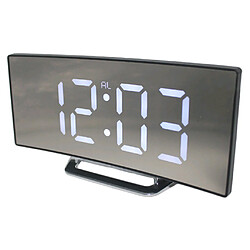 Grand Chevet électronique Simple D'horloge De Réveil Numérique De Surface De Miroir De LED pas cher