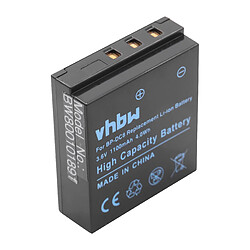 vhbw batterie compatible avec Leica X1, X2 appareil photo DSLR (1100mAh, 3,6V, Li-Ion)