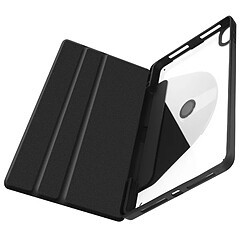 Avizar Étui pour Honor Pad 8 Clapet Support Rotatif 360° Collection SleekRotate Noir