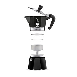 Avis Bialetti Machine à Expresso pour 6 Tasses, Aluminium, Noir, 30 x 20 x 15 cm - 4953