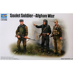 Trumpeter Figurine Mignature Soviet Soldier -afghan War