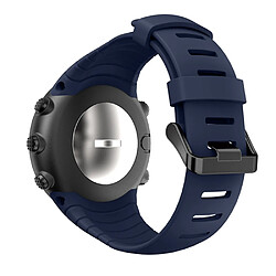 Bracelet en silicone bleu foncé pour votre Suunto Core