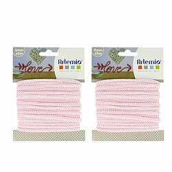 Artemio 2 fils à tricotin 5 mm x 5 m - rose