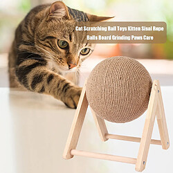 Universal Amusant chat scratch ball jouet sisal board griffage pet chat broyage canapé protecteur accessoires pet accessoires