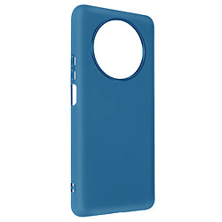 Avizar Coque Honor Magic 4 Lite Silicone Semi-rigide Soft-touch Fine Bleu