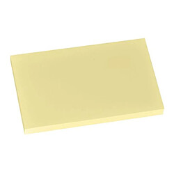 Notes repositionnables jaune recyclées Post-it 76 x 127 mm - bloc de 100 feuilles - Lot de 12