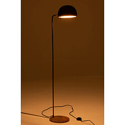 Avis Dansmamaison Lampe Evy Metal/Bois Noir/Naturel