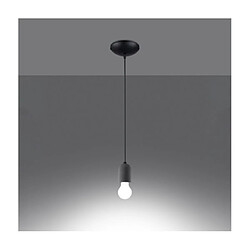 Avis Luminaire Center Suspension Neso PVC,Béton Noir