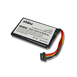 vhbw Li-Ion Batterie 1100mAh pour GPS TomTom Go 540, Go 540 Live, GO940, GO940 Live, 4CF5.002.00, remplace les modèles VF1, AHL03711001