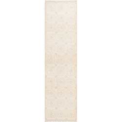 Vidal Tapis de couloir en laine 302x79 beige Darya