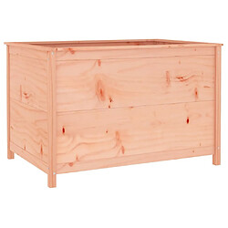 Maison Chic Jardinière,Lit surélevé de jardin - Bac à fleurs - pot de fleur 119,5x82,5x78 cm bois Douglas massif -GKD89630 pas cher