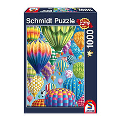 Schmidt Spiele Puzzle Envol de ballons colorés, 1000 pcs