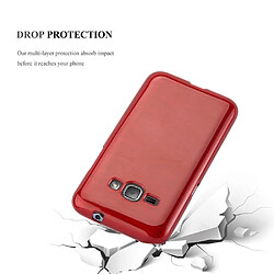 Acheter Cadorabo Coque Samsung Galaxy J1 2016 Etui en Rouge