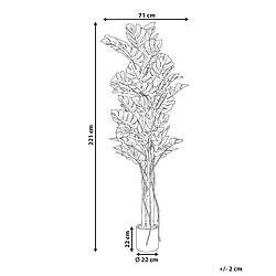 Avis Beliani Plante artificielle MONSTERA PLANT Vert