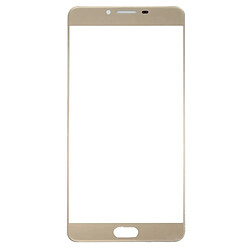 Wewoo Vitre or pour Samsung Galaxy C9 Pro / C900 écran avant verre extérieur pièce détachée