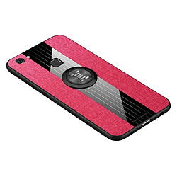 Avis Wewoo Coque Souple Pour Vivo Y75 / V7 XINLI étui de protection en TPU antichoc Texture avec support de bague Rouge