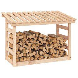 Avis vidaXL Support pour bois de chauffage 108x64,5x78 cm Bois de pin