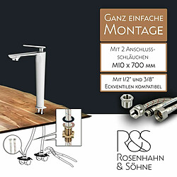 Rosentahl Rosenhahn & Söhne Vilm L Mitigeur monocommande en chrome (81H08-***-S)