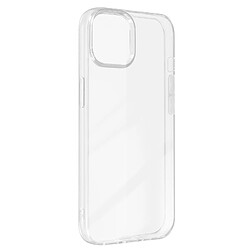 Avizar Coque pour iPhone 14 Silicone souple Fin 2mm Transparent