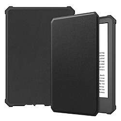 Etui en PU + TPU avec fonction d'éveil/veille automatique pour votre Amazon Kindle Paperwhite 11th Gen (2022) - noir