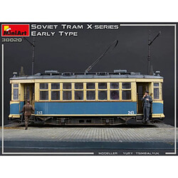 Acheter Mini Art Maquette Train Soviet Tram X-series. Early Type