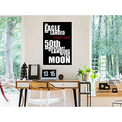 Artgeist Tableau - Moon Landing (1 Part) Vertical [40x60]