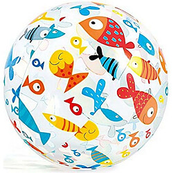 Totalcadeau Ballon gonflable multicouleur en vinyle (51 cm) pas cher