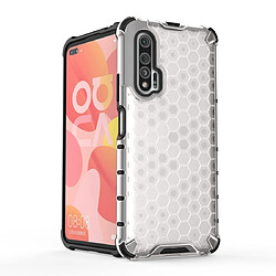 Wewoo Coque Pour Huawei Nova 6 Shockproof Honeycomb PC + TPU Case Grey