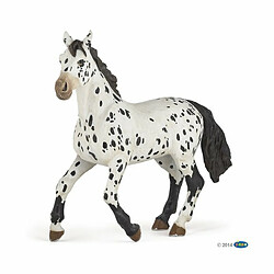 Ludendo Figurine Cheval Appaloosa Noir