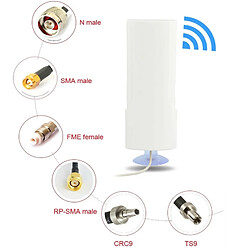 Wewoo Antenne intérieure de haute qualité 25dBi CRC9 4G, longueur de câble: 2m, taille: 20.7cm x 7cm x 3cm pas cher