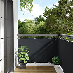 vidaXL Écran de balcon Anthracite 90x300 cm Tissu Oxford